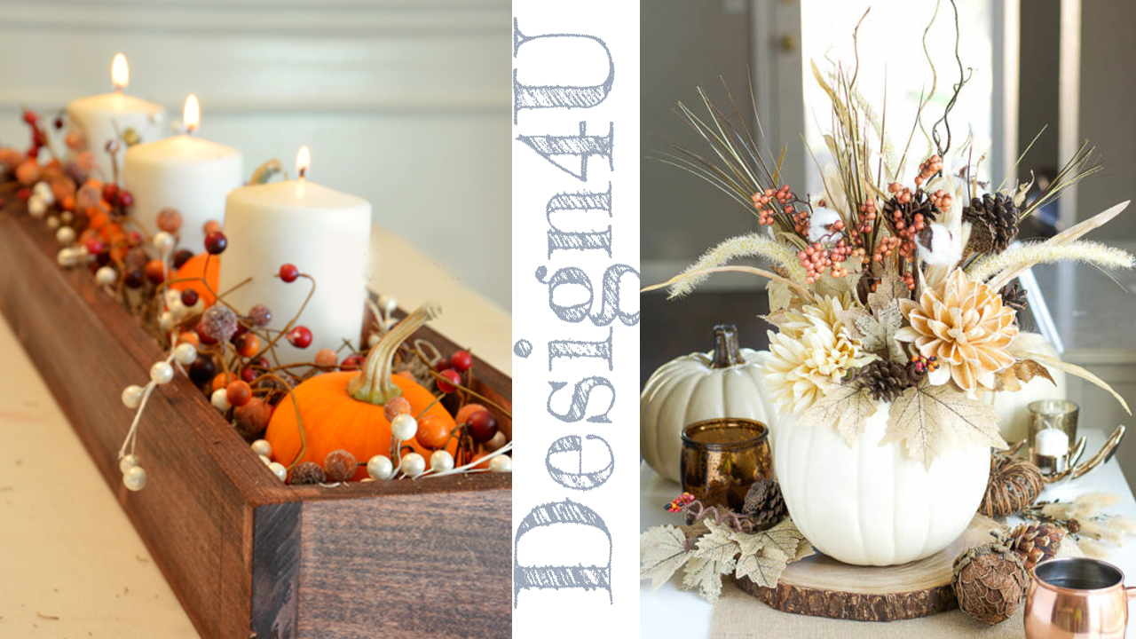 Centrotavola Autunnale Centerpieces Design4u