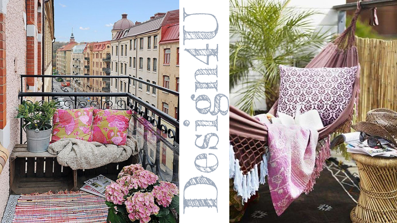 Come arredare un balcone – decorate a balcony – design4u Arredare un balcone